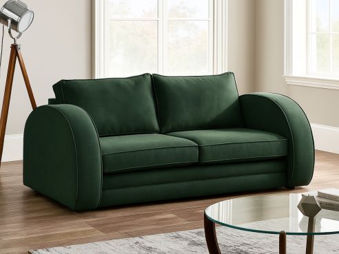 Art Deco Fabric Sofa Bed