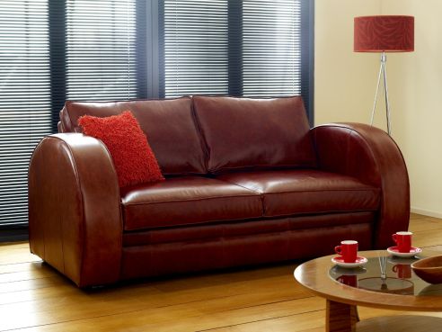 Art Deco Large Sofa Bed