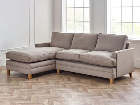 Everest Fabric Chaise Sofa Bed