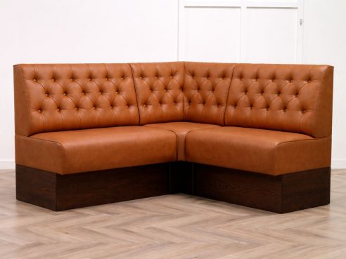Buttoned Back Banquette Seating