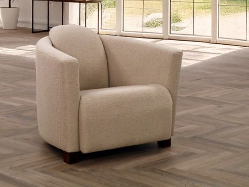 Hudson Fabric Tub Chair