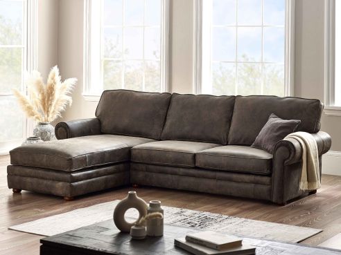 Portland Storage Chaise Sofa