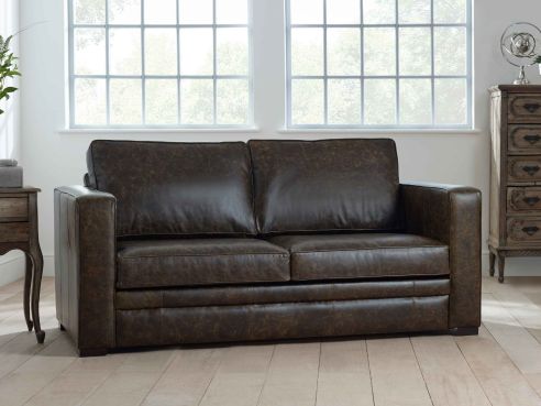 Trafalgar Leather Sofa Bed